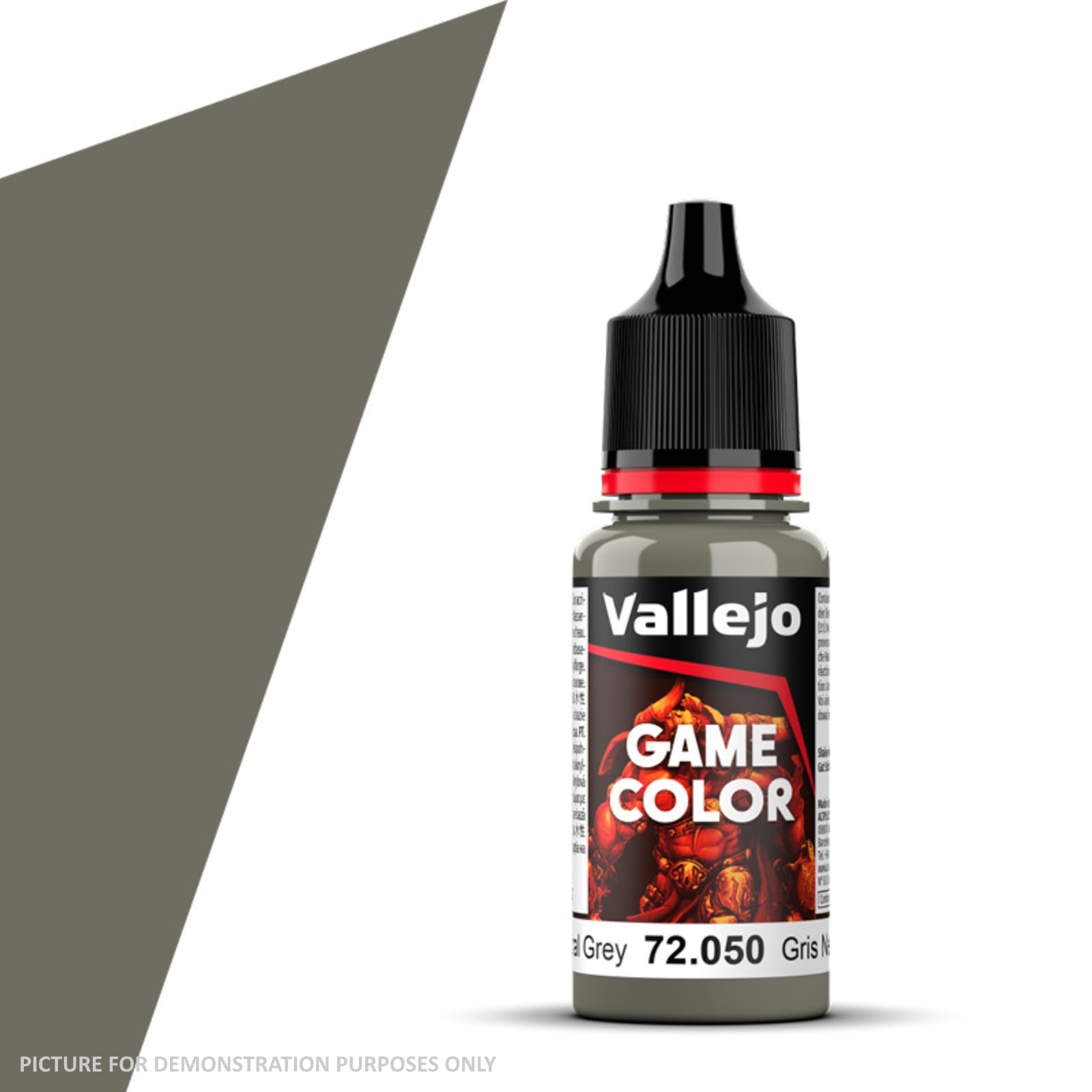 Vallejo Game Colour - 72.050 Neutral Grey 18ml